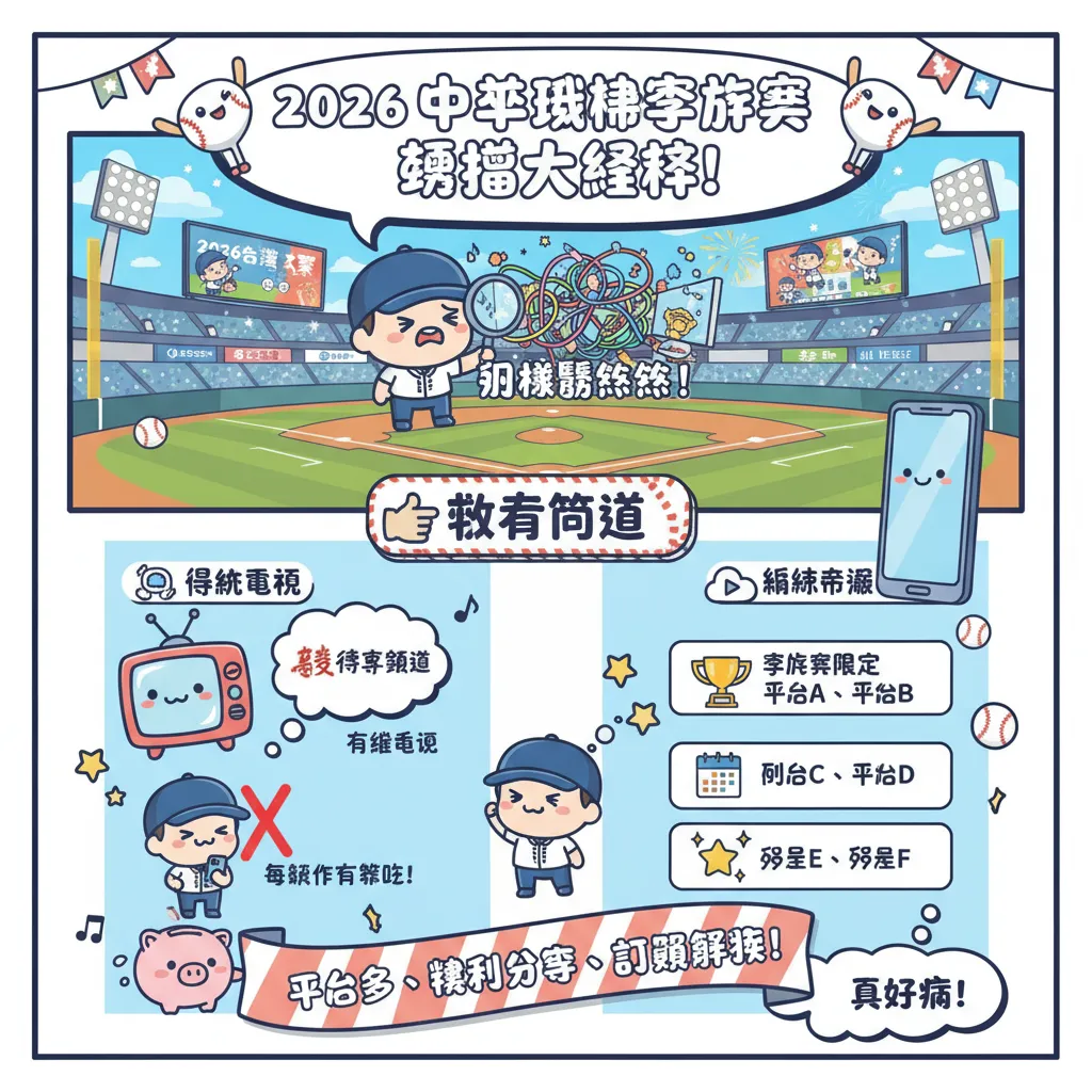 2026職棒季後賽怎麼看？棒球直播與轉播權完整解析